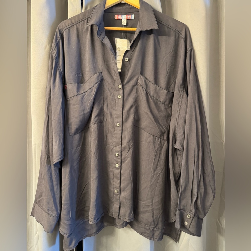Urban Outfitters Button Up Blouse NWT Large